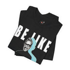 Be Like Jeff portrait T-Shirt | Jeff Goldblum retro typography