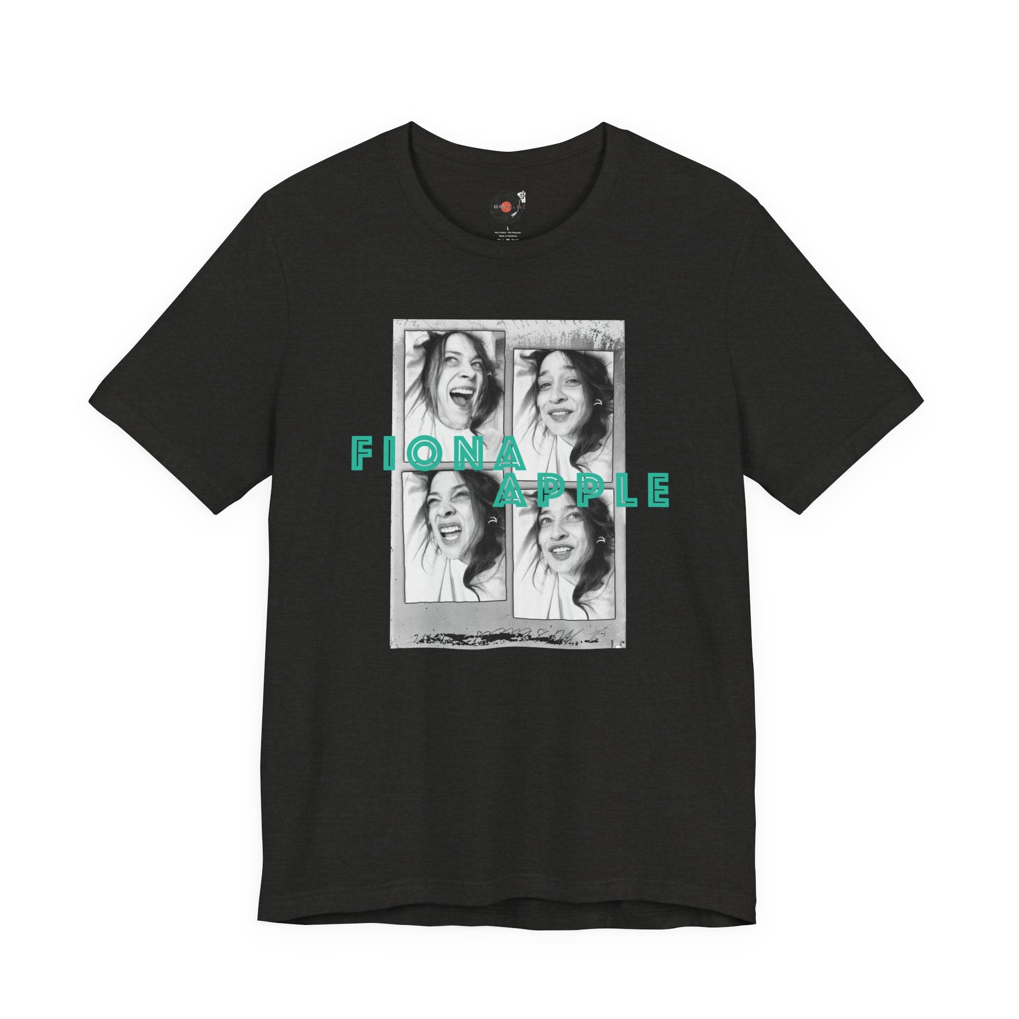 Fiona Apple Collage Tee T-Shirt | Portrait Music Graphic