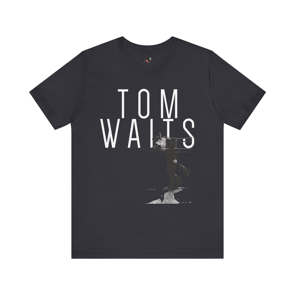 Tom Waits Fan Shirt, Unisex Music Tee, Jersey Short Sleeve Top, Vintage Music Shirt
