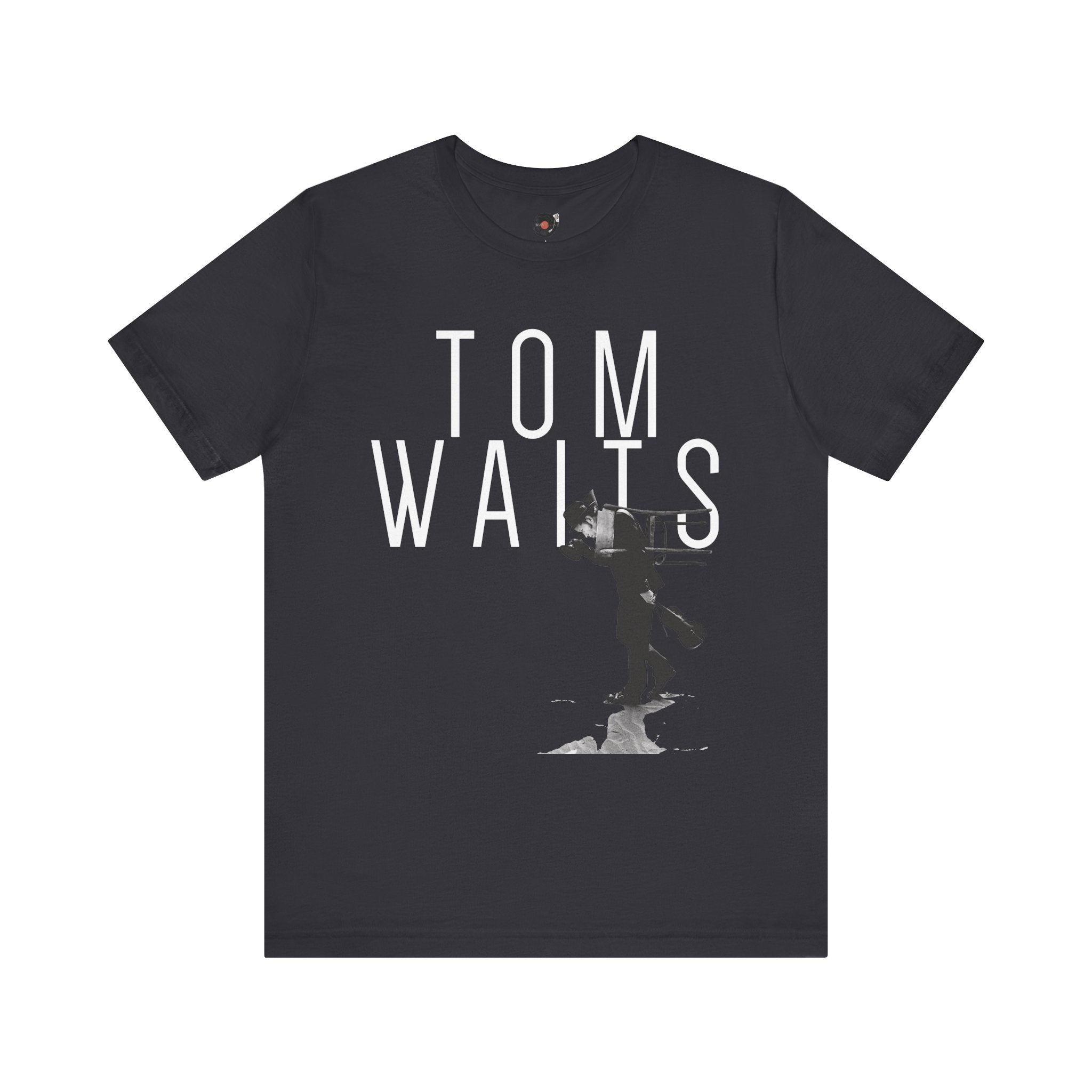 Tom Waits Fan Shirt, Unisex Music Tee, Jersey Short Sleeve Top, Vintage Music Shirt
