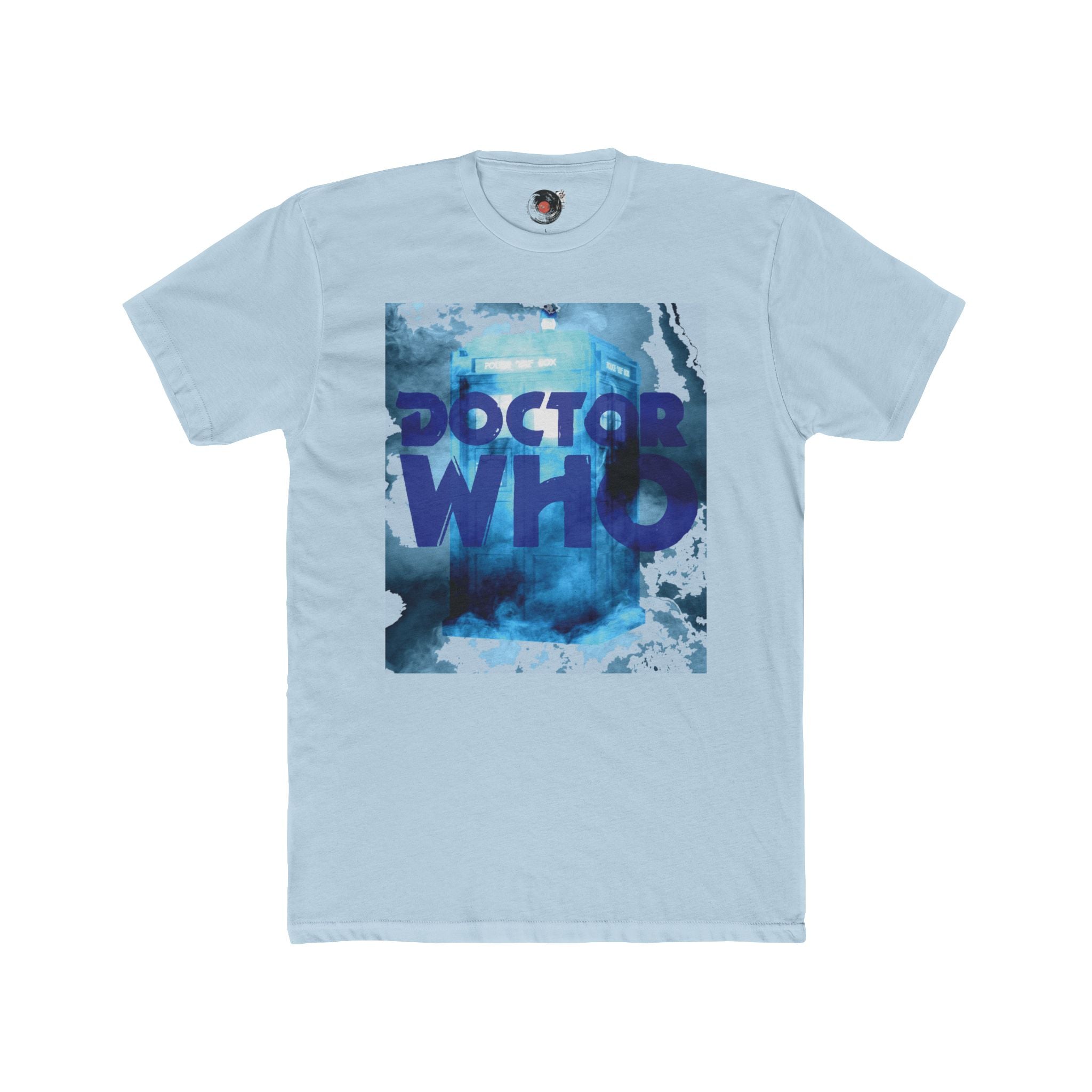 Doctor Who Blue Logo T-Shirt | Sci-Fi TV Series Tee