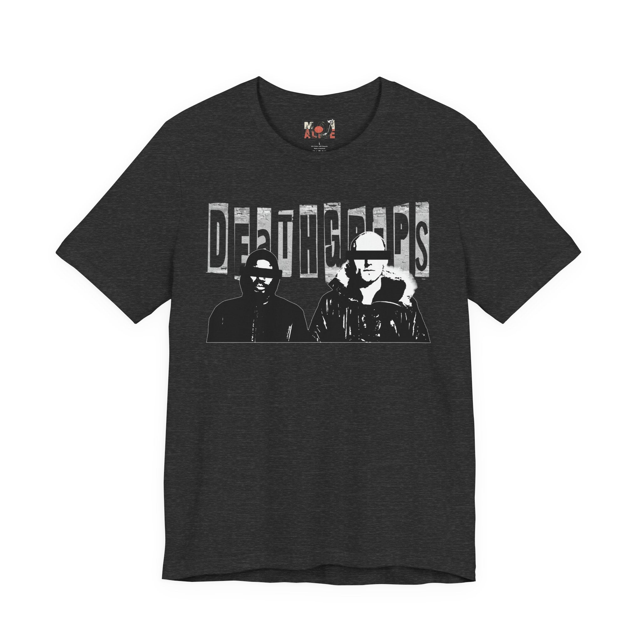 Death Grips duo photo Tee | Experimental Hip-Hop graphic shirt