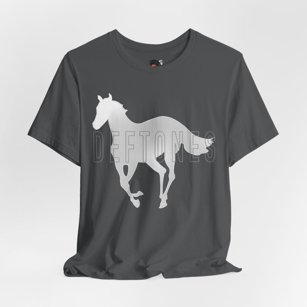 White Horse Silhouette Deftones T-Shirt | Band Logo Tee