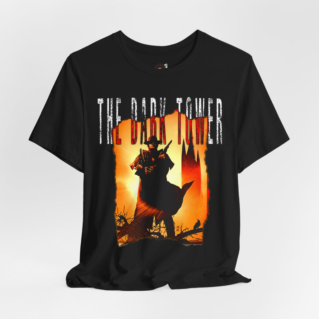 The Dark Tower silhouette T-shirt | Stephen King inspired, horror western art