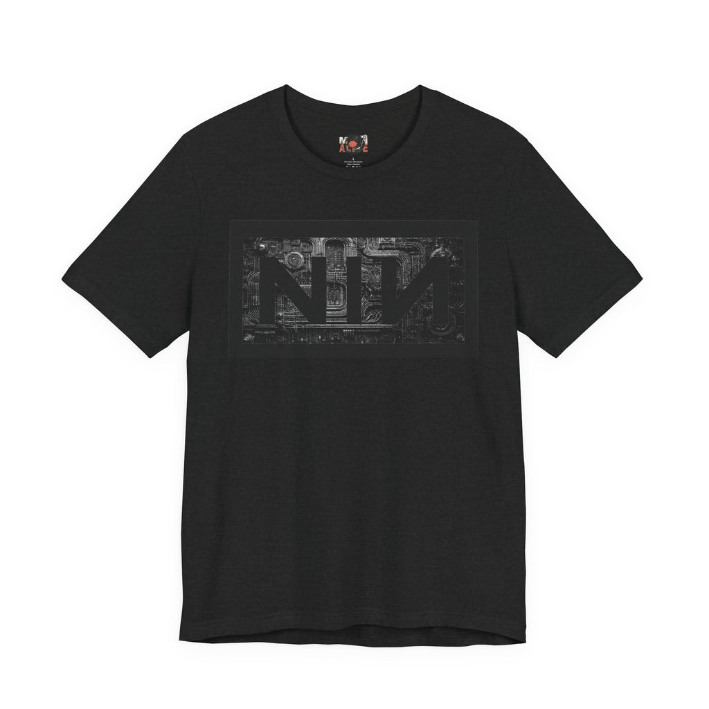 NIN computer wire gritty tee | Music Industrial graphic tee