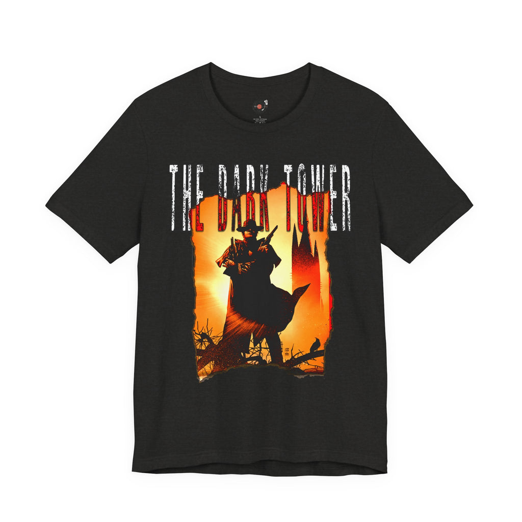 The Dark Tower silhouette T-shirt | Stephen King inspired, horror western art