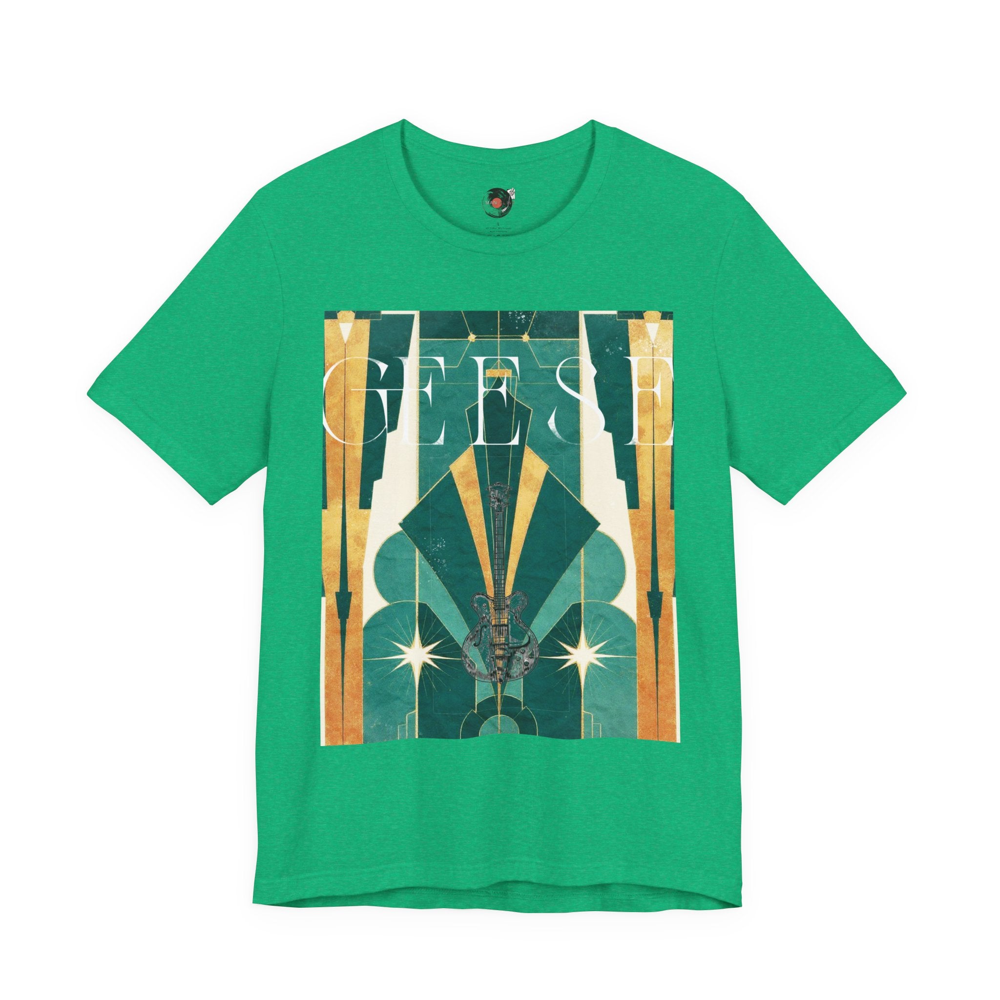 GEESE band Tee, Art Deco Inspire Graphic Tee, Vintage Style Shirt, Retro Tee, Gift for Art Lovers, Casual Wear