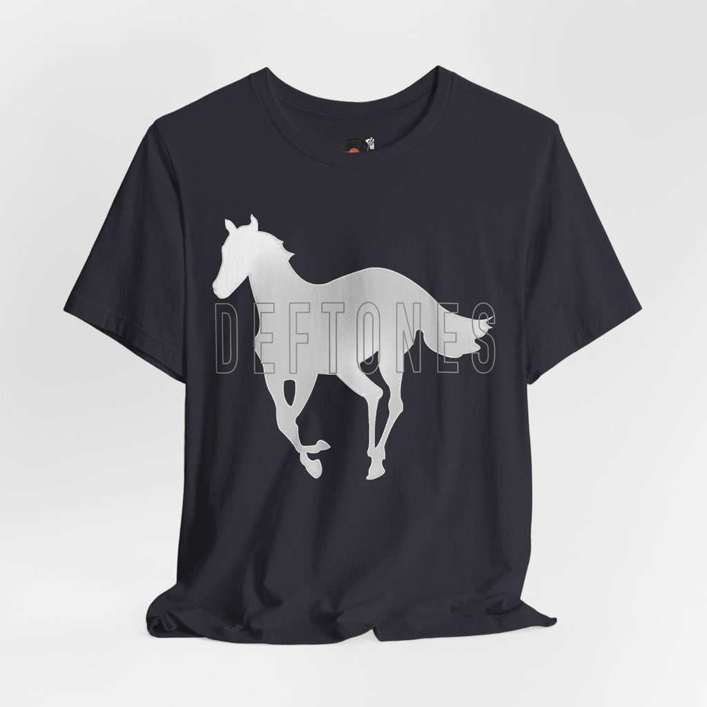 White Horse Silhouette Deftones T-Shirt | Band Logo Tee