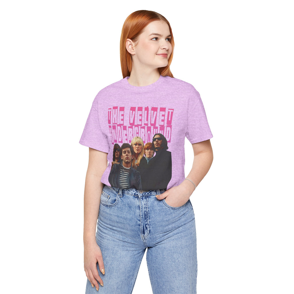Velvet Underground Unisex Jersey Short Sleeve Tee