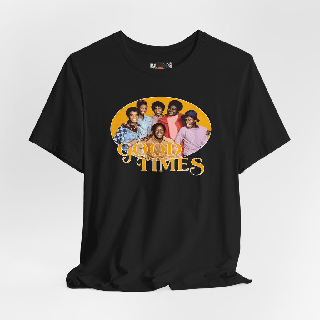 Good Times 70s Retro Family Portrait Tee | Vintage TV Photo