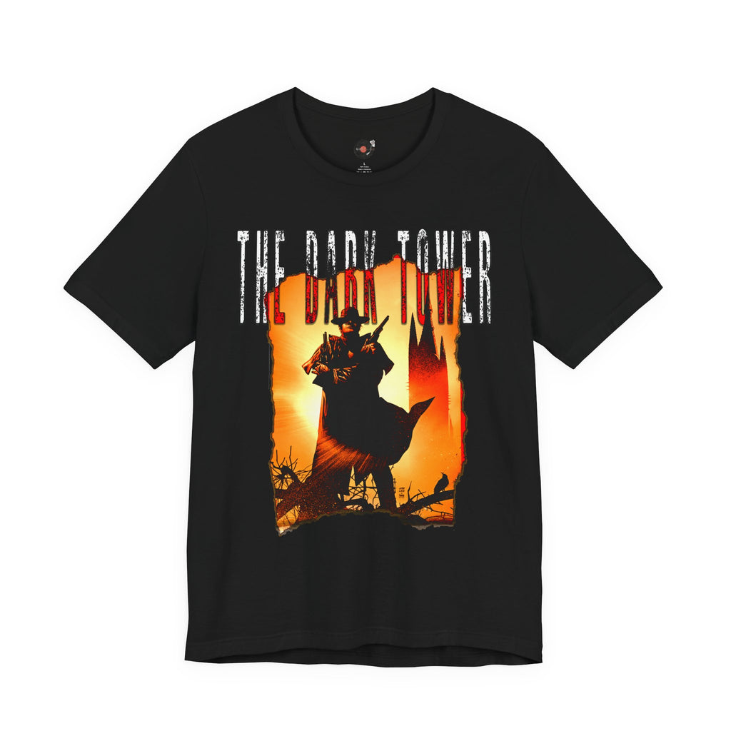 The Dark Tower silhouette T-shirt | Stephen King inspired, horror western art