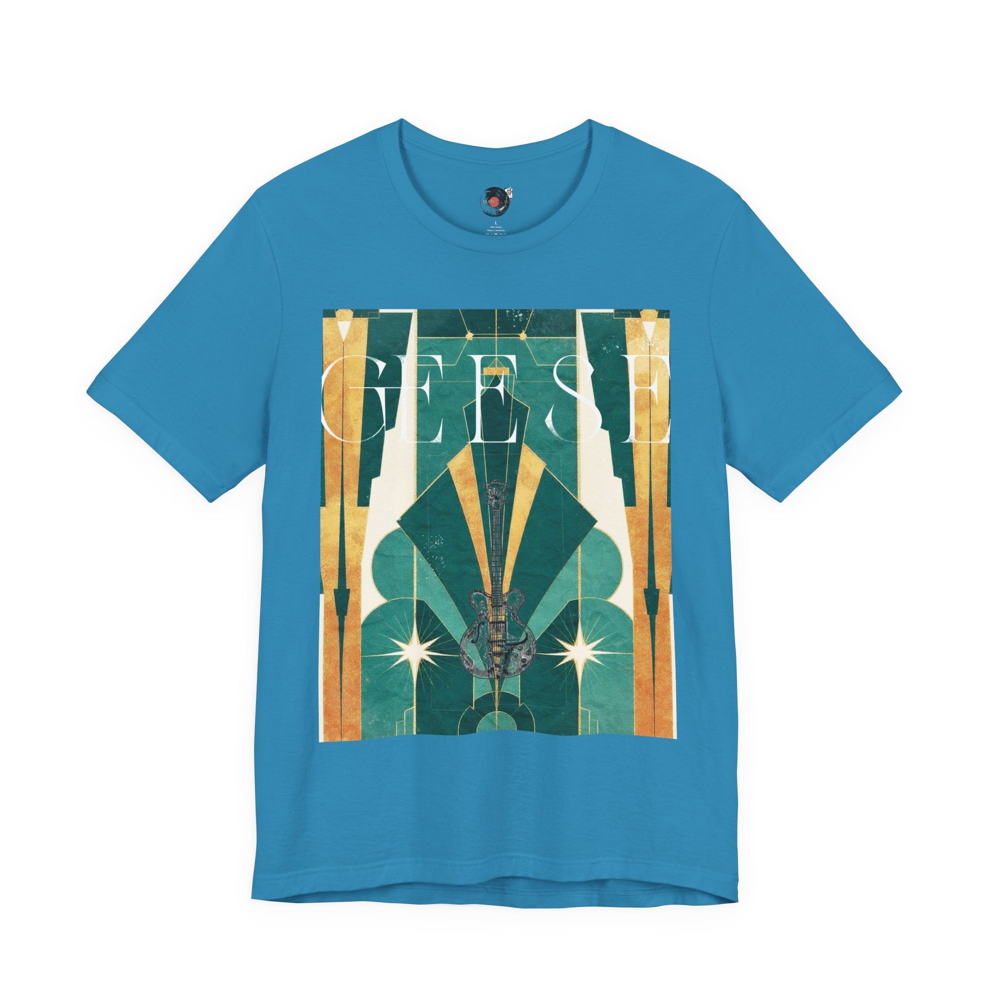 GEESE band Tee, Art Deco Inspire Graphic Tee, Vintage Style Shirt, Retro Tee, Gift for Art Lovers, Casual Wear