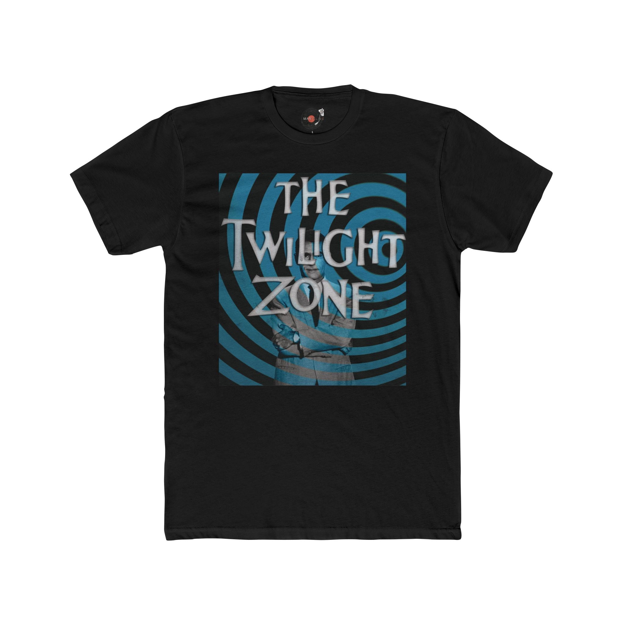 The Twilight Zone spiral logo Tee | Retro TV show graphic
