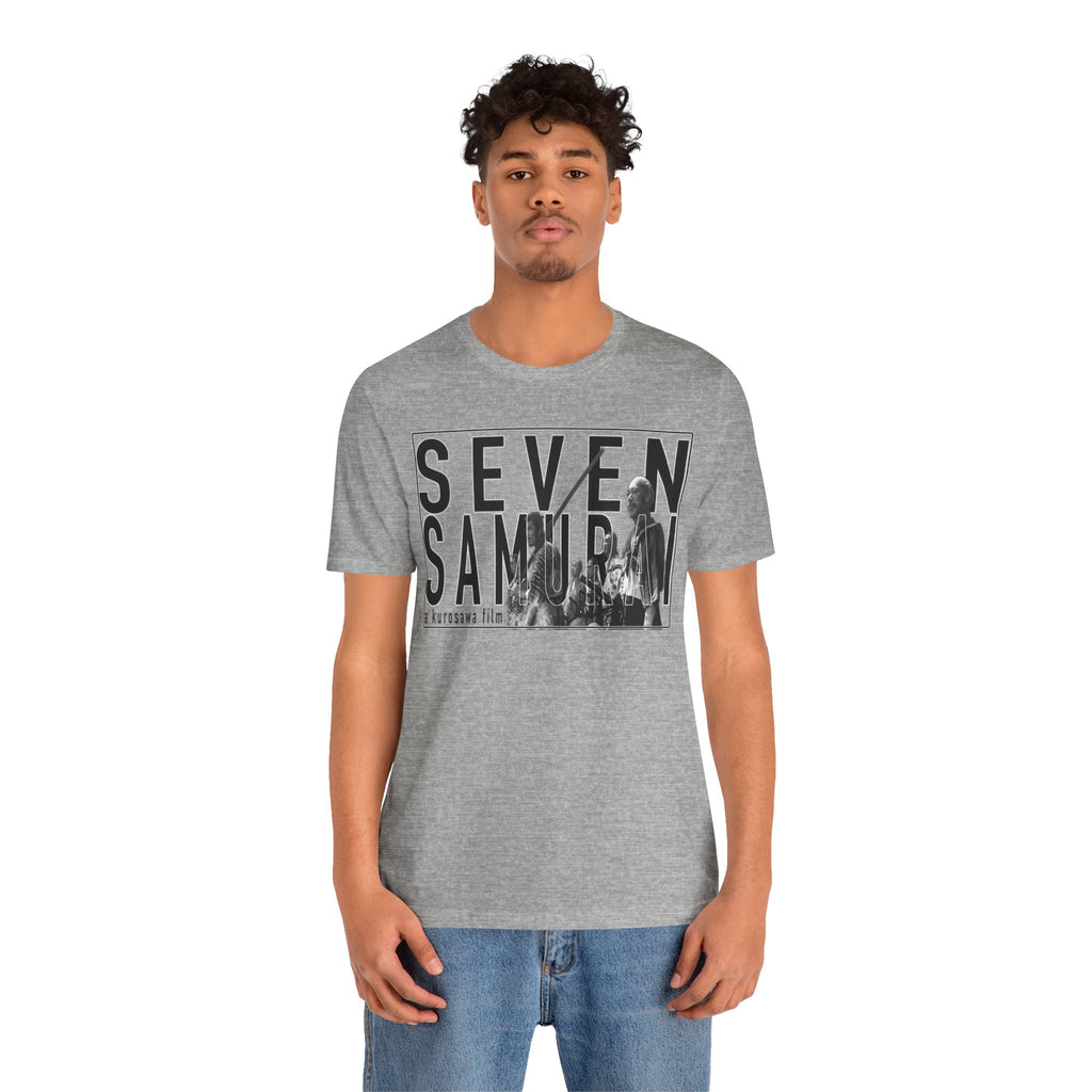 Seven Samurai movie graphic Tee | Classic Kurosawa poster design
