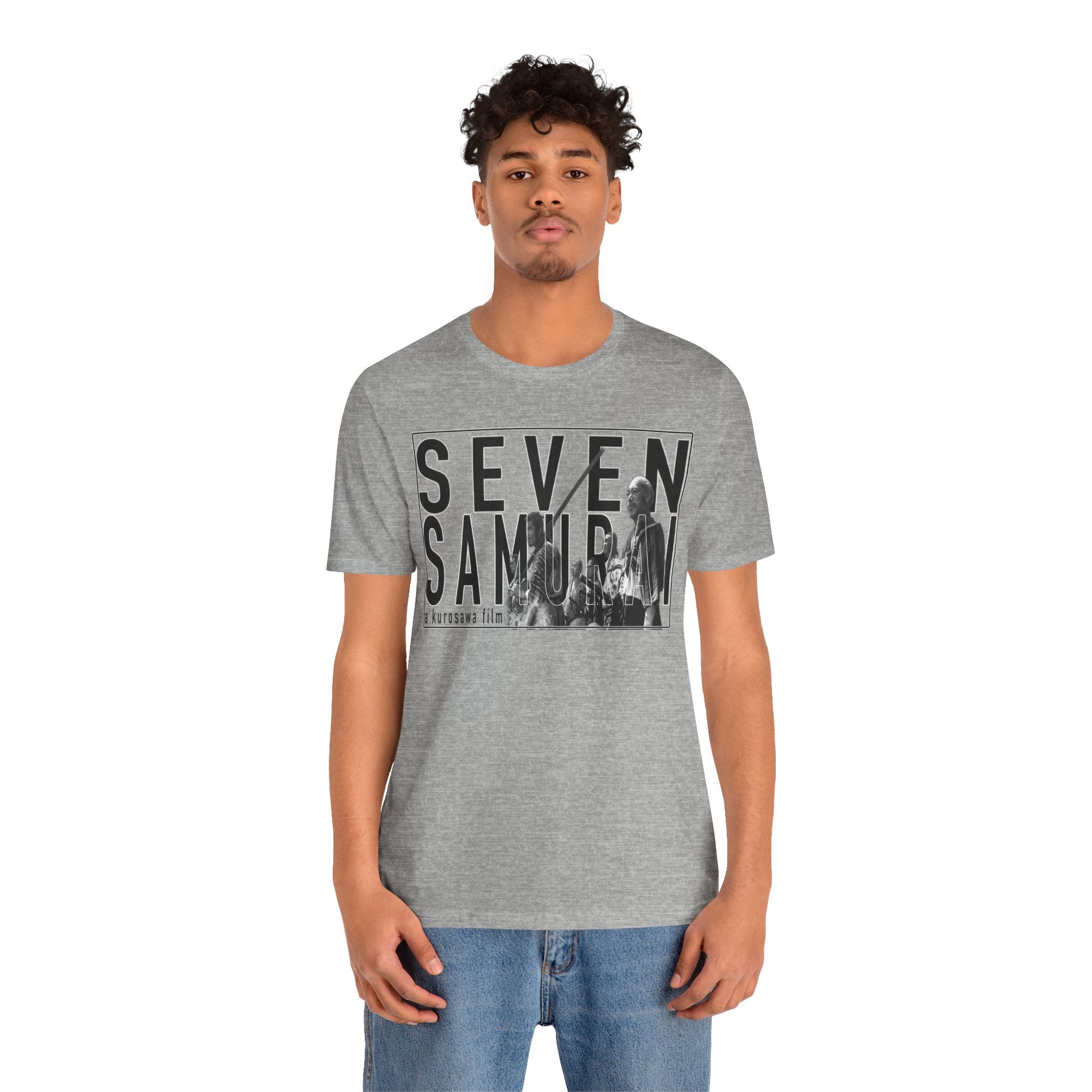 Seven Samurai movie graphic Tee | Classic Kurosawa poster design