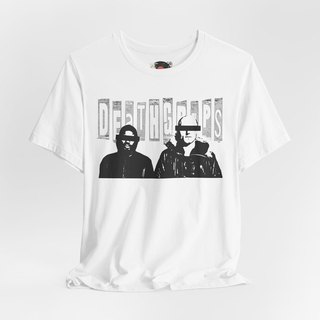 Death Grips duo photo Tee | Experimental Hip-Hop graphic shirt