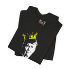 No Kings portrait tee | Graphic Political Satire T-Shirt