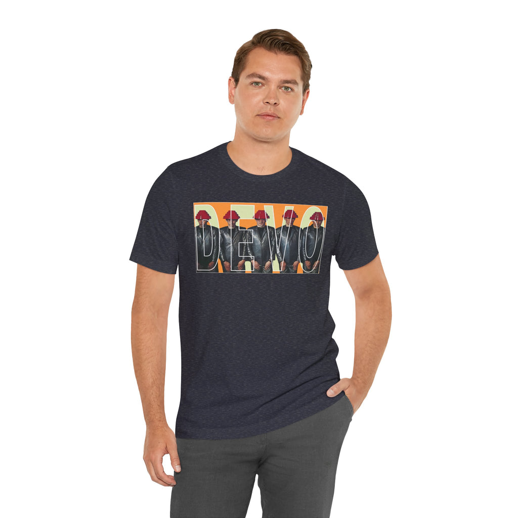 Devo Retro Pop Art Band Tee — Devo Graphic T-Shirt
