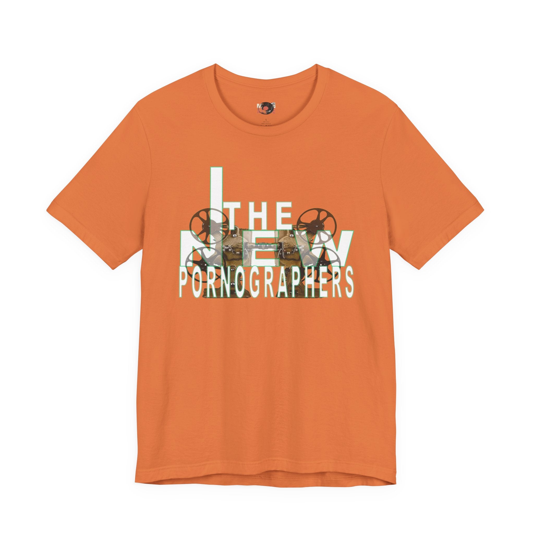The New Pornographers band art Tee | Vintage film camera graphic