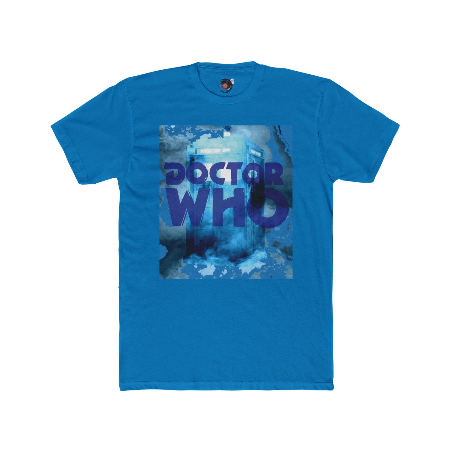 Doctor Who Blue Logo T-Shirt | Sci-Fi TV Series Tee