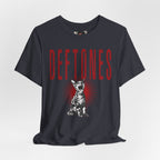 Deftones Band Logo Cat Tee | Rock Band T-Shirt