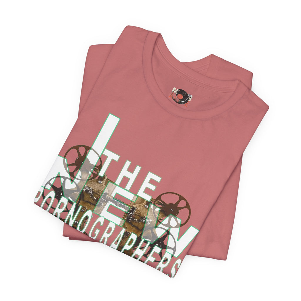 The New Pornographers band art Tee | Vintage film camera graphic