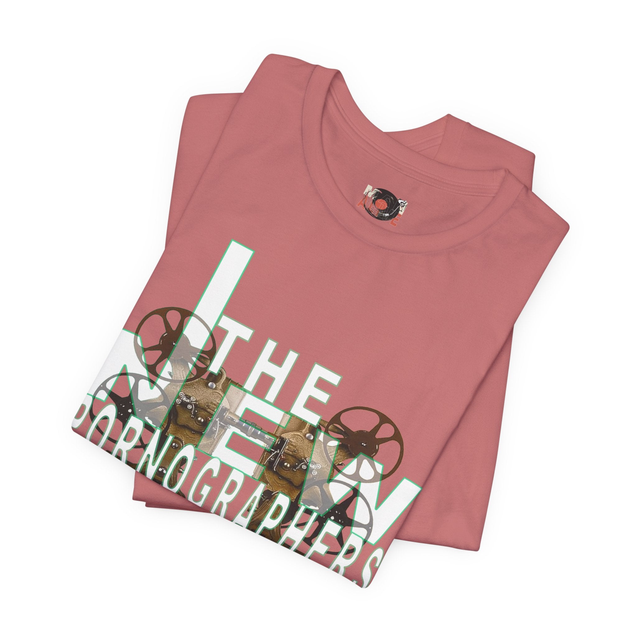The New Pornographers band art Tee | Vintage film camera graphic