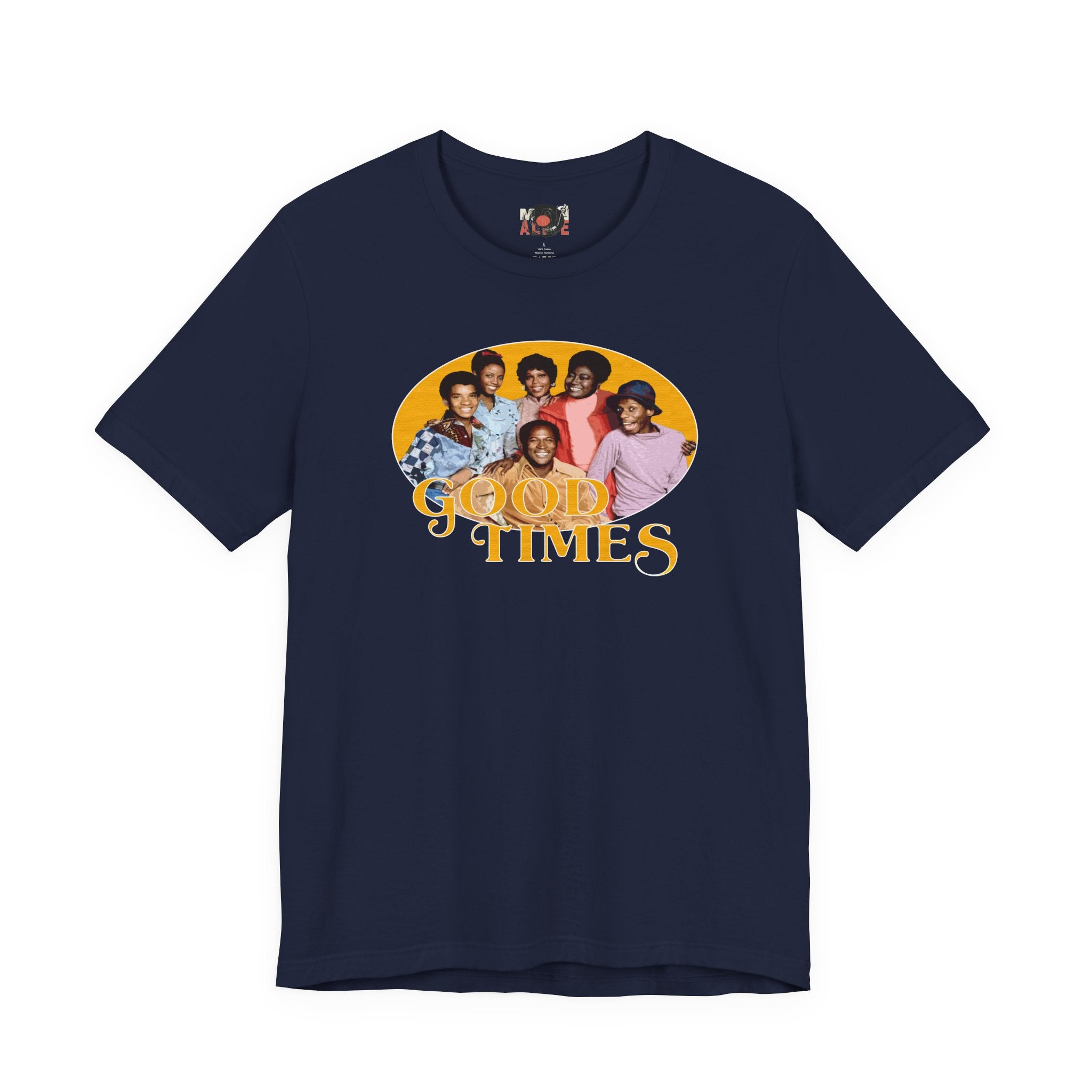 Good Times 70s Retro Family Portrait Tee | Vintage TV Photo