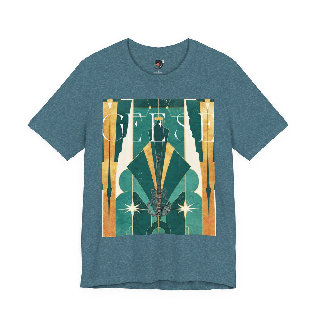 GEESE band Tee, Art Deco Inspire Graphic Tee, Vintage Style Shirt, Retro Tee, Gift for Art Lovers, Casual Wear