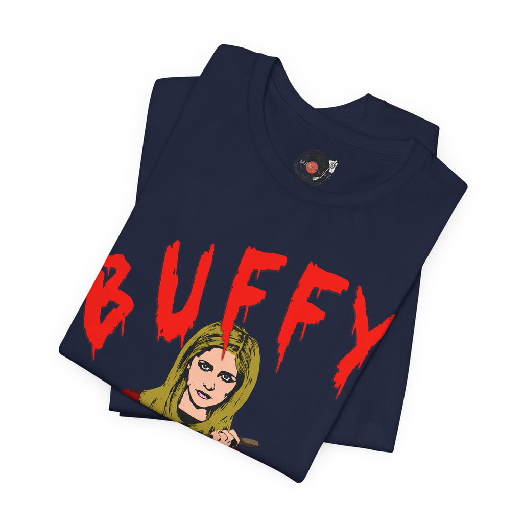 Buffy Vampire Slayer Illustration Tee | Buffy Graphic T-Shirt