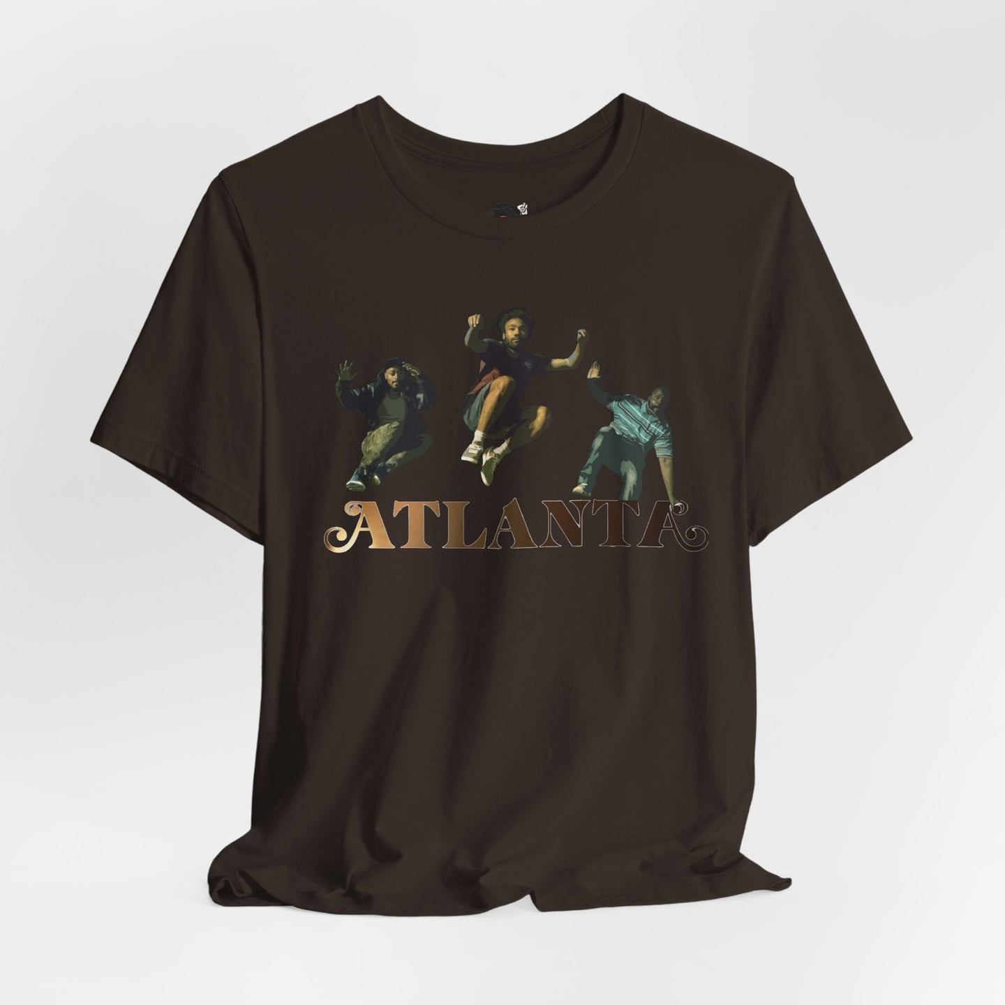Retro Atlanta TV Show Jumping City Typography Tee
