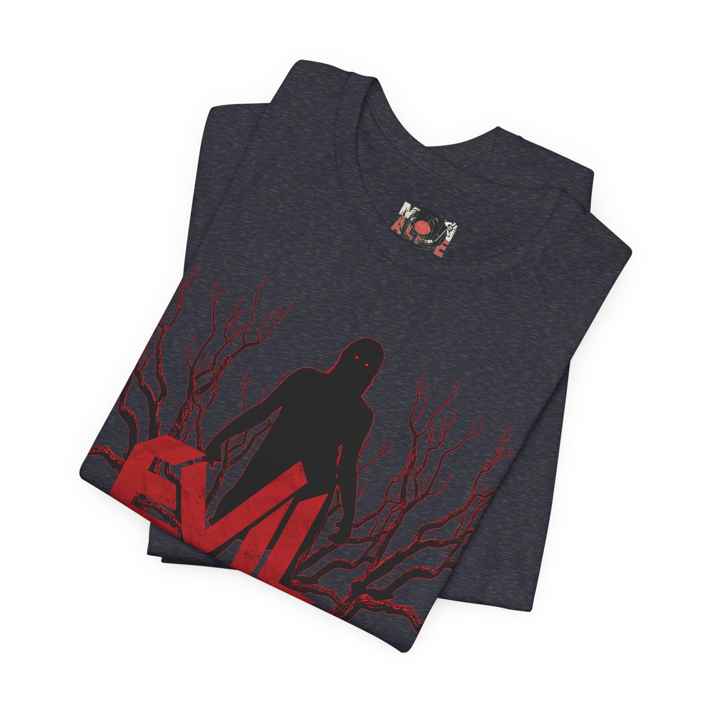 Evil Dead silhouette tee | Horror movie shirt, spooky tree design