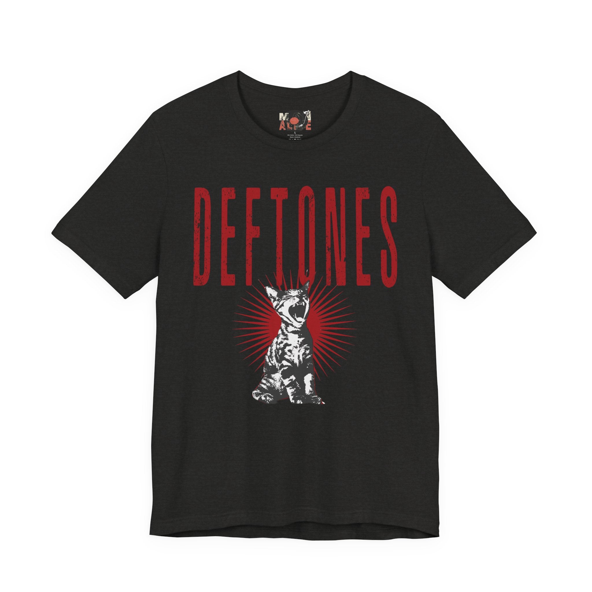 Deftones Band Logo Cat Tee | Rock Band T-Shirt