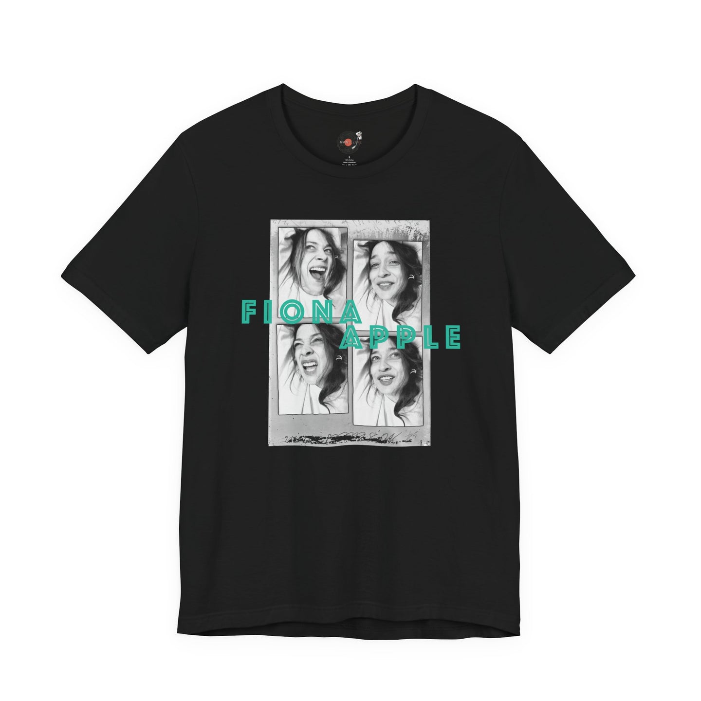 Fiona Apple Collage Tee T-Shirt | Portrait Music Graphic