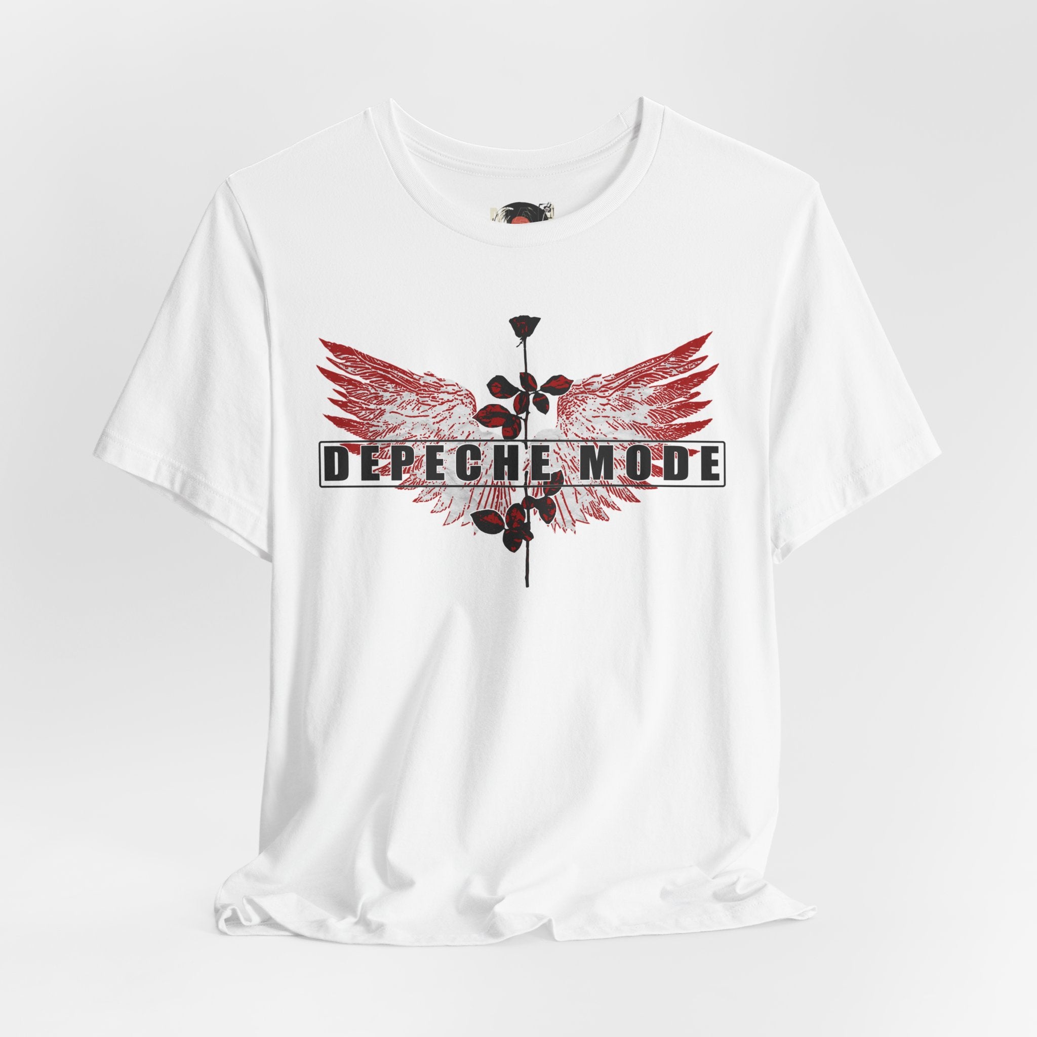 Depeche Mode Wings Rose T-Shirt | Band Logo Tee
