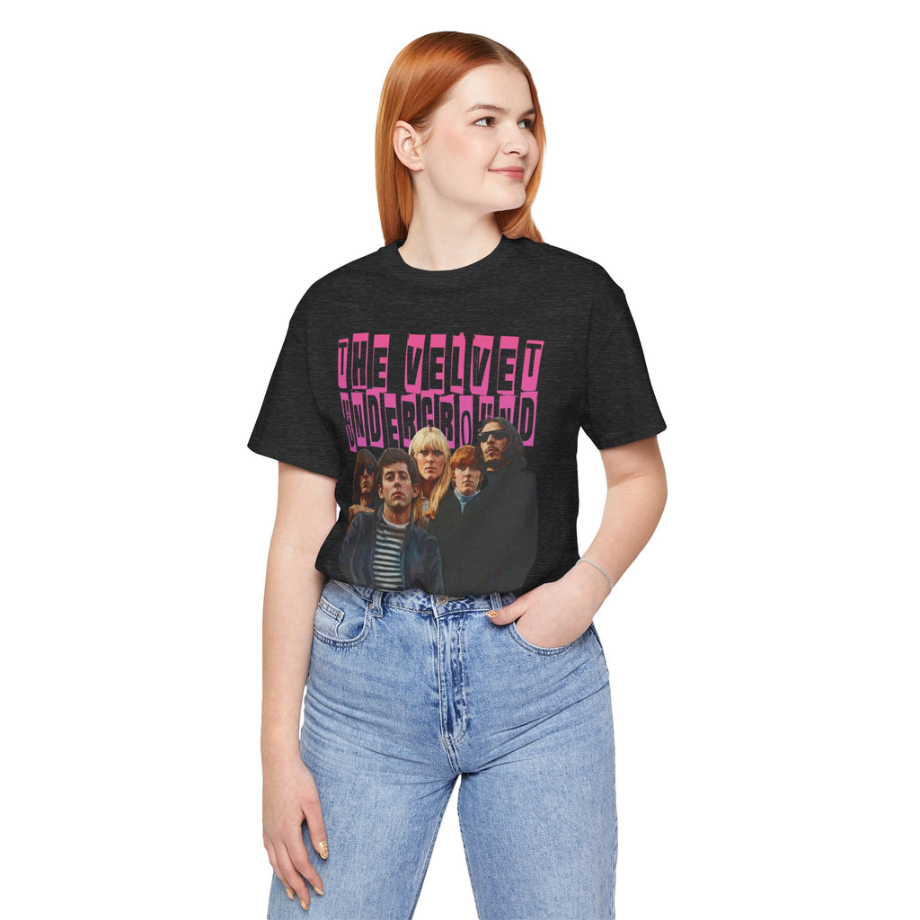 Velvet Underground Unisex Jersey Short Sleeve Tee