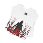 Evil Dead silhouette tee | Horror movie shirt, spooky tree design