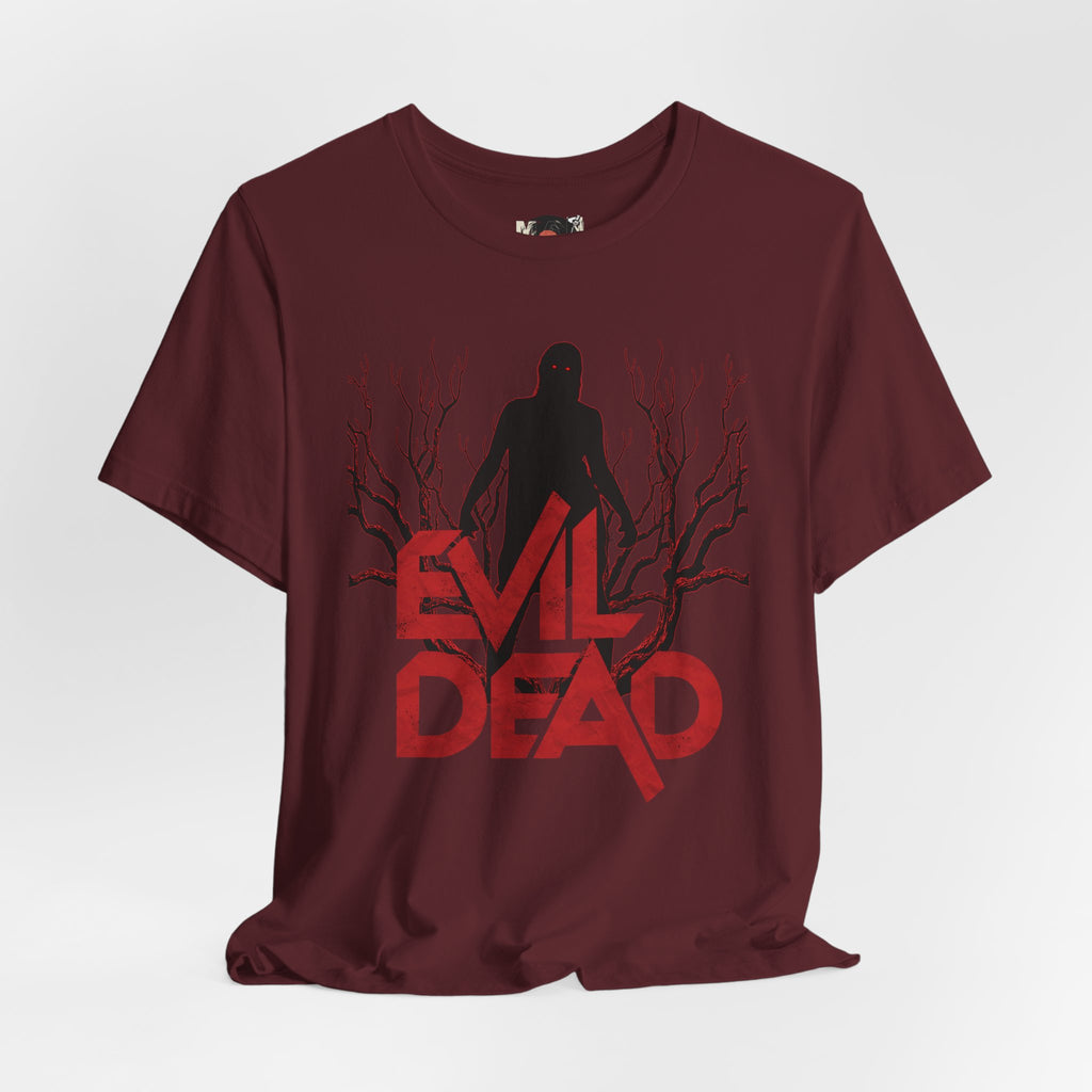 Evil Dead silhouette tee | Horror movie shirt, spooky tree design