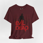 Evil Dead silhouette tee | Horror movie shirt, spooky tree design