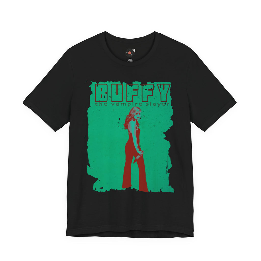 Buffy the Vampire Slayer Retro Poster Tee | Graphic T-Shirt