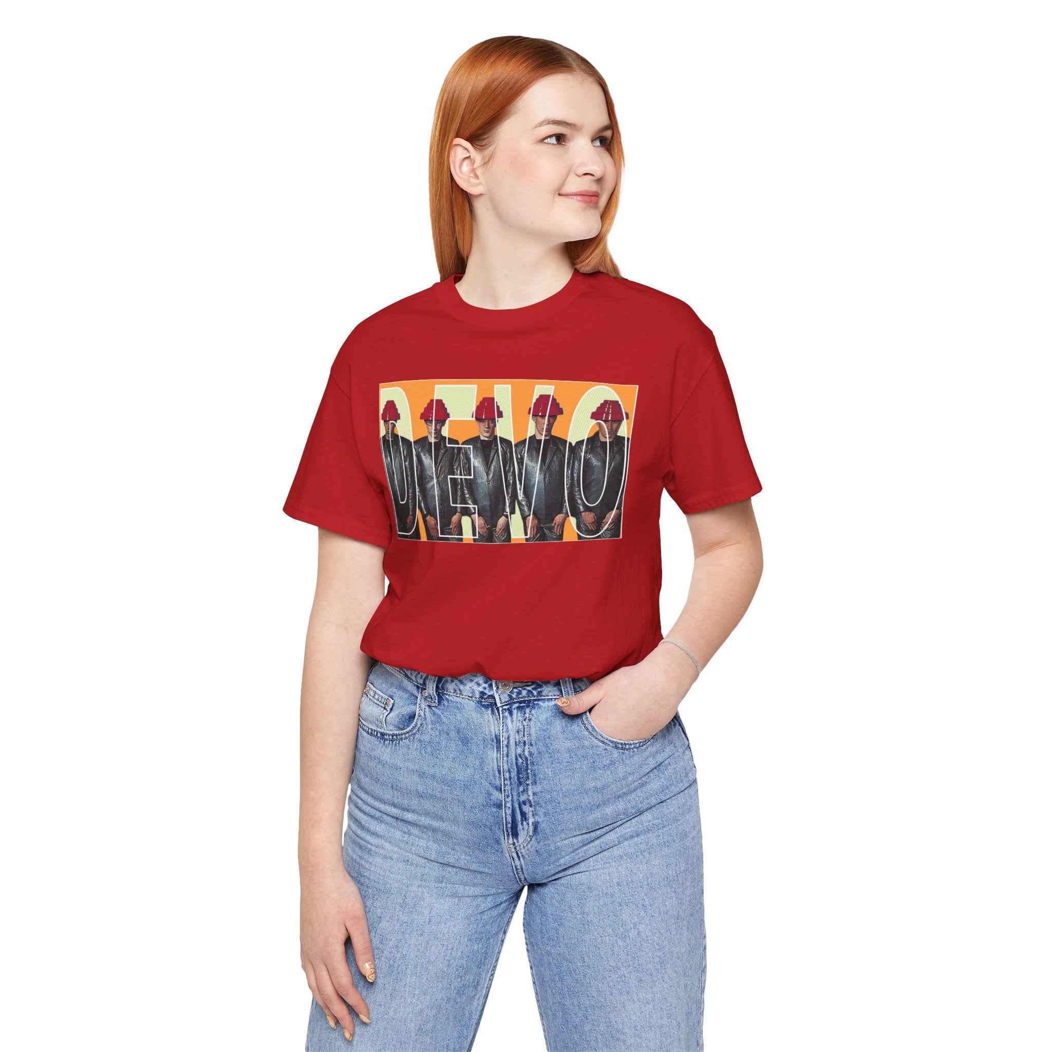 Devo Retro Pop Art Band Tee — Devo Graphic T-Shirt