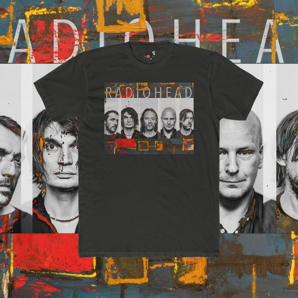 Radiohead Band T-Shirt, Alternative Rock Music Tee, Unisex Crew Neck Top, Concert Merch, Festival Apparel