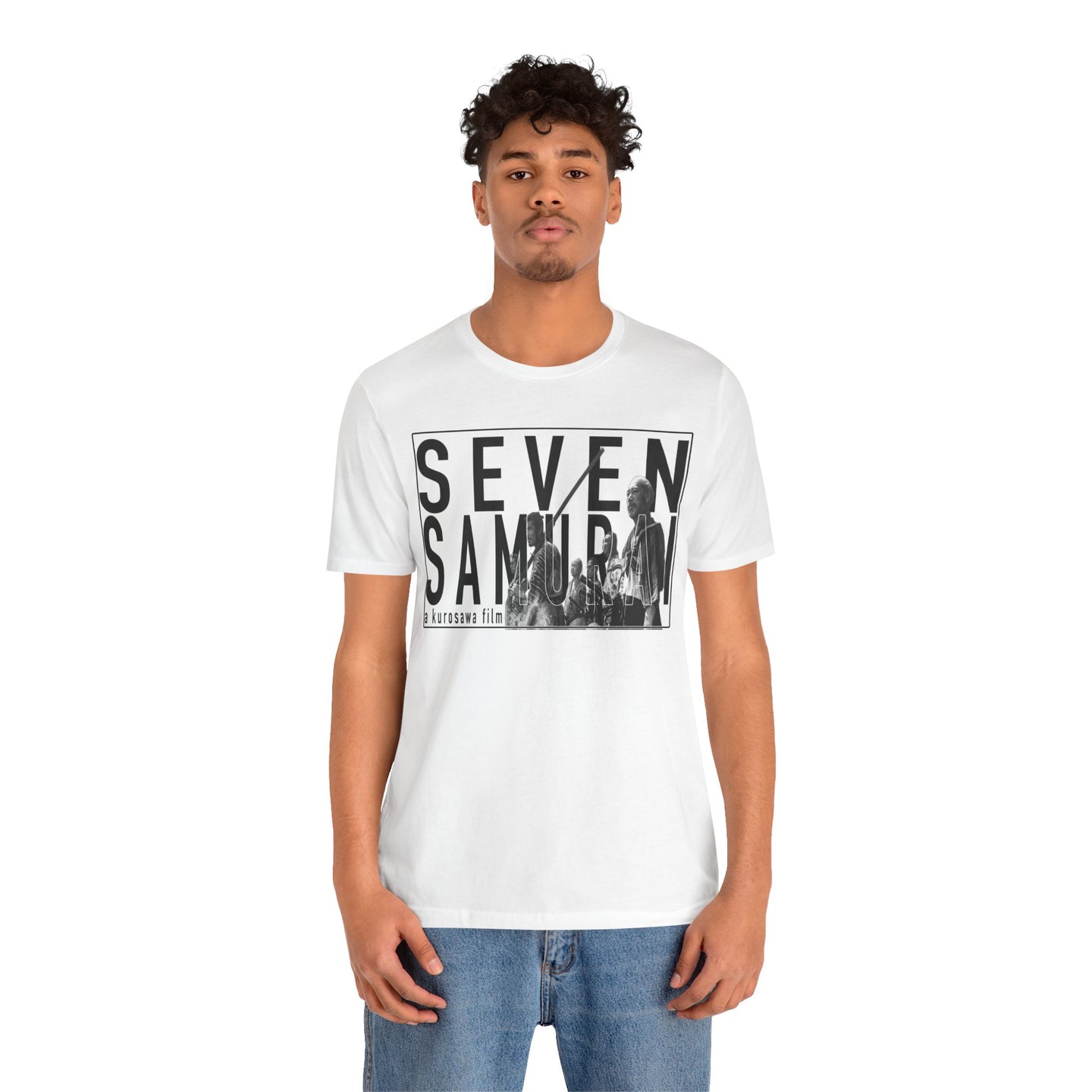 Seven Samurai movie graphic Tee | Classic Kurosawa poster design