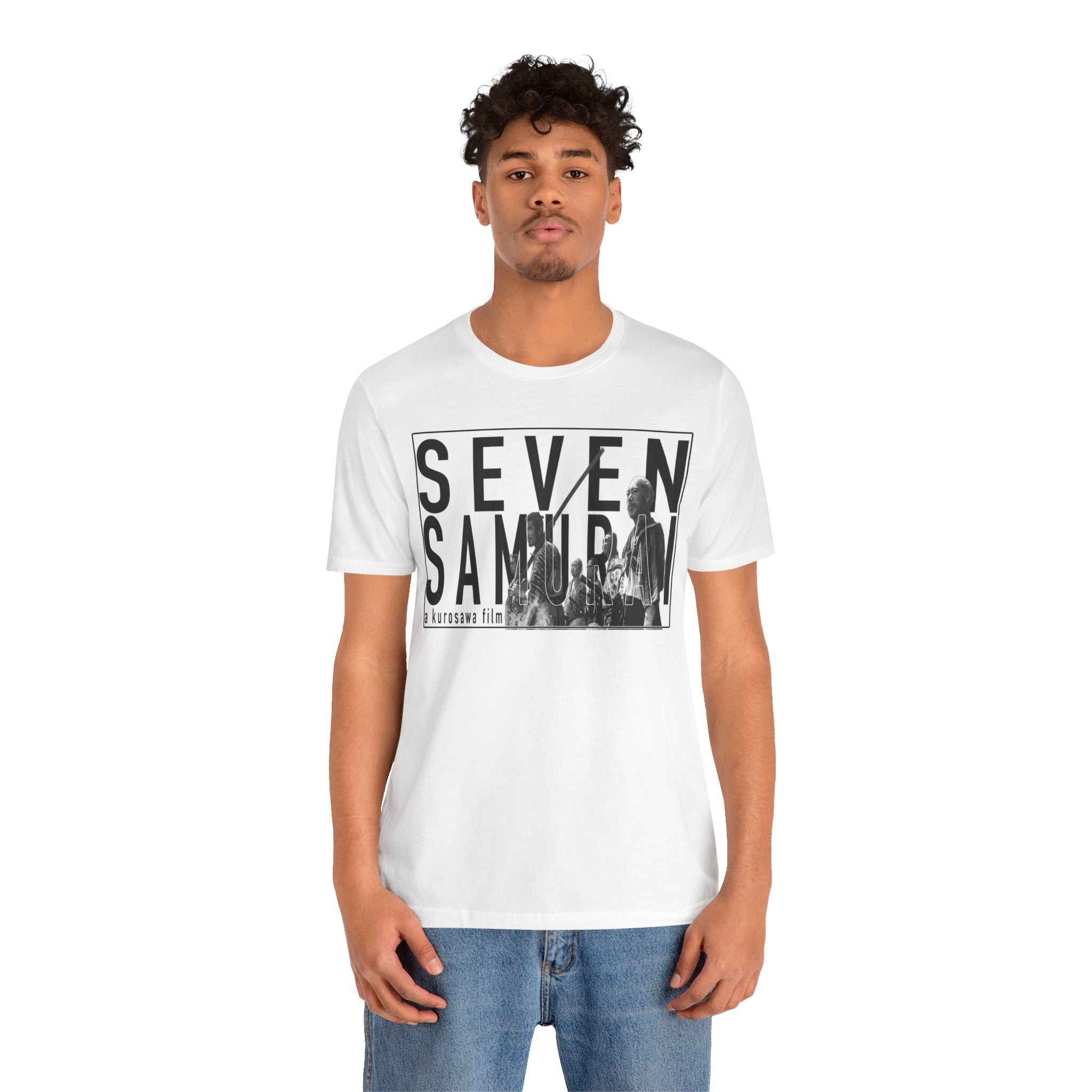 Seven Samurai movie graphic Tee | Classic Kurosawa poster design