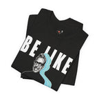 Be Like Jeff portrait T-Shirt | Jeff Goldblum retro typography