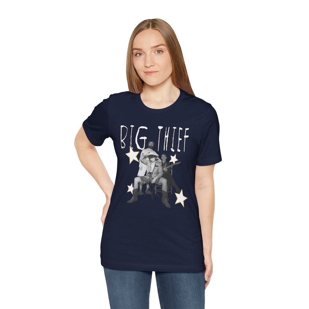 Big Thief Band Photo Tee — Vintage Indie Rock T-Shirt