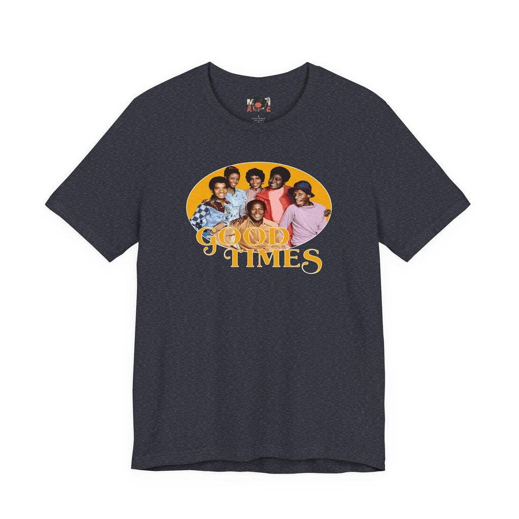 Good Times 70s Retro Family Portrait Tee | Vintage TV Photo