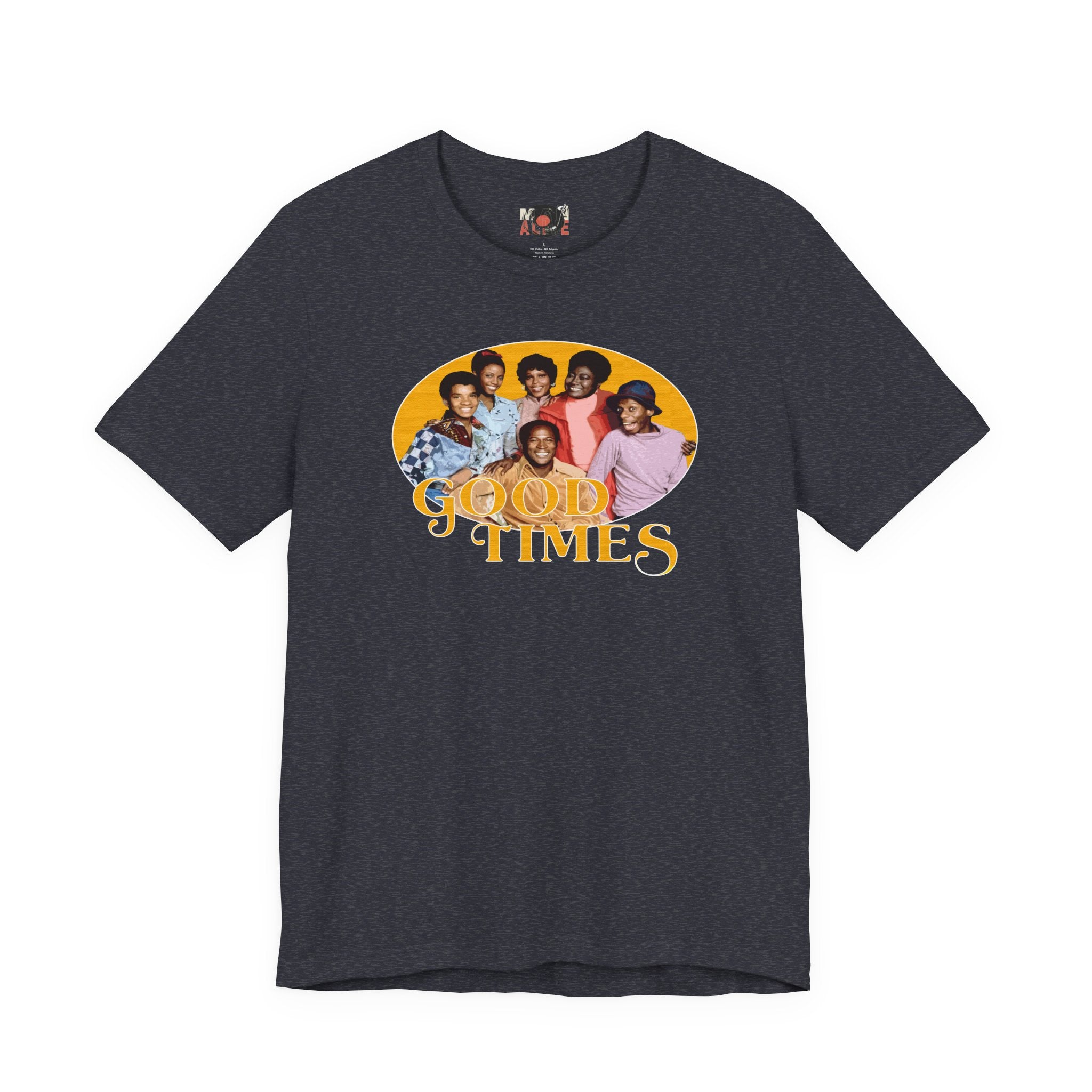 Good Times 70s Retro Family Portrait Tee | Vintage TV Photo