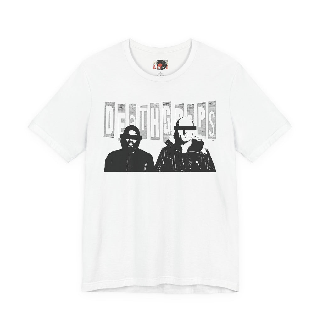 Death Grips duo photo Tee | Experimental Hip-Hop graphic shirt