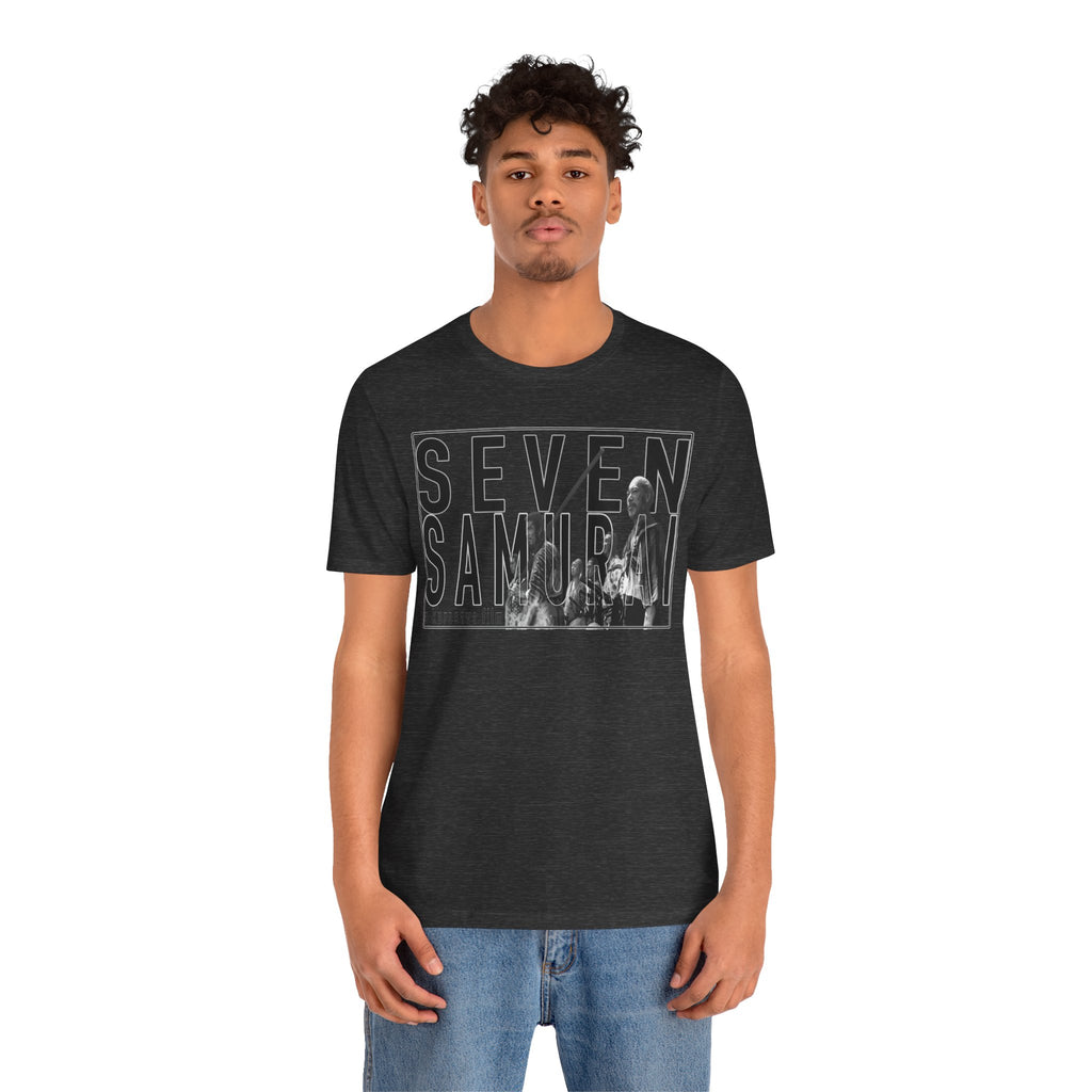 Seven Samurai movie graphic Tee | Classic Kurosawa poster design